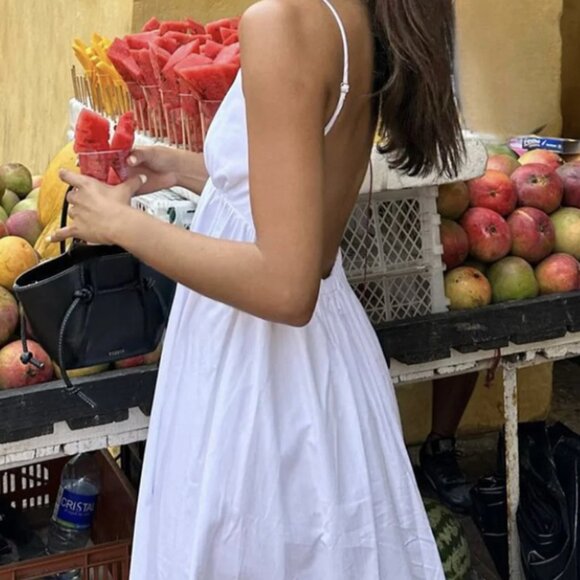 Coastal Cowgirl Open Back Long Dress - Picture 4 of 4